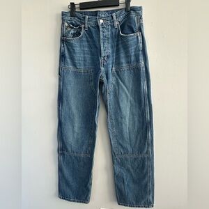 Ética Harrison Carpenter Jeans 26 Blue Button Fly Sustainable Wide leg Y2K
A184